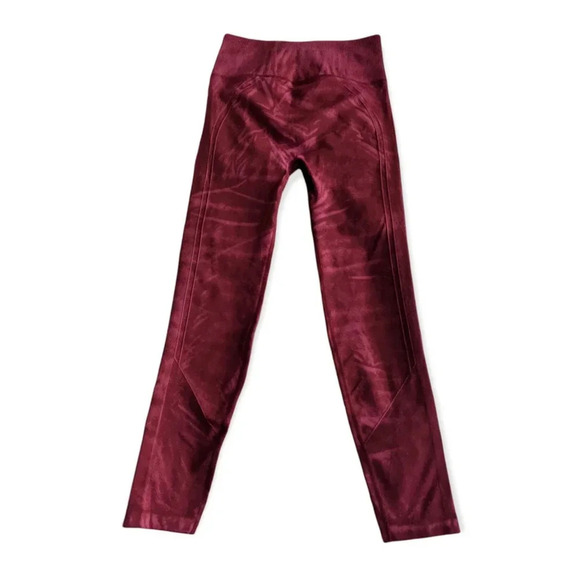 Lululemon High Rise Pink Ebb To Street Tight Wash Leggings Tie Dye - Picture 3 of 8